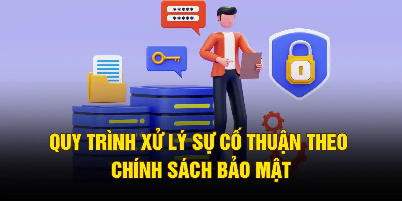 Quy trình xử lý sự cố thuận theo chính sách bảo mật
